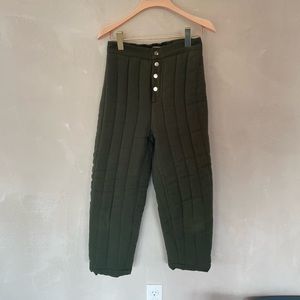 Kordal quilted ‘pillow’ pants - Size small